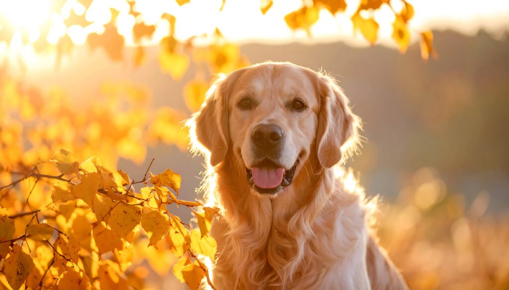 Sous ses airs de peluche, un vrai chien de chasse : le golden retriever