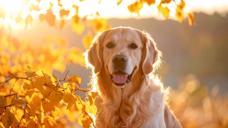 Sous ses airs de peluche, un vrai chien de chasse : le golden retriever