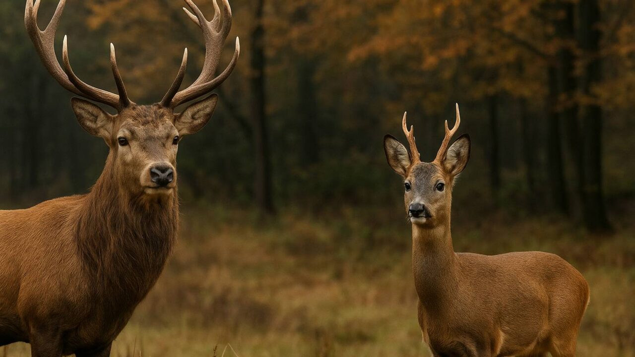 Cerf ou chevreuil : comment les différencier sans se tromper ?