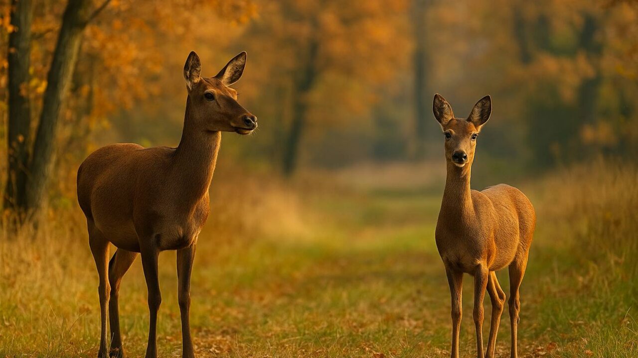 Quelle est la femelle du cerf ?Surtout pas la chevrette!