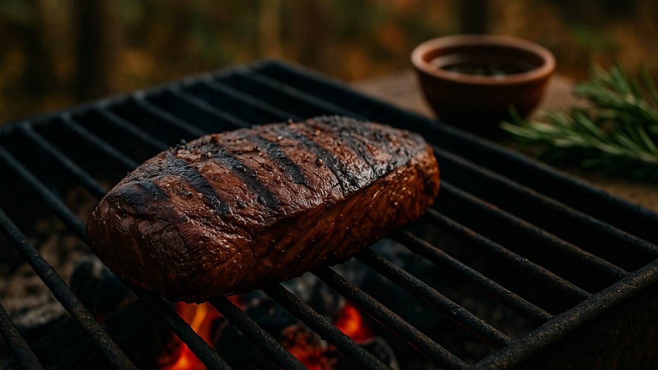 Chevreuil au barbecue