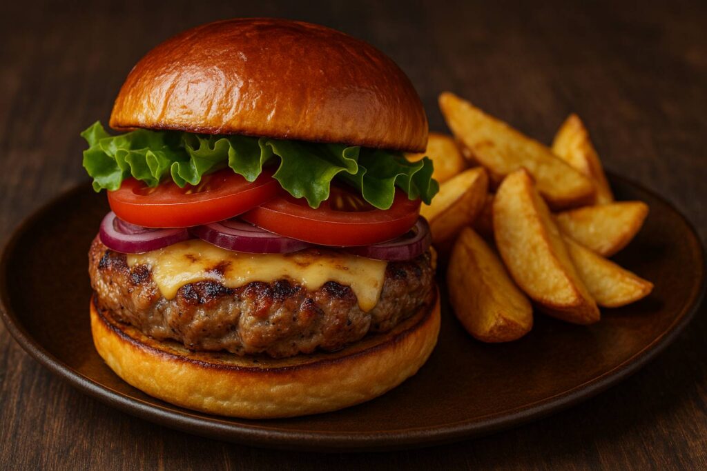 Burger de faisan maison