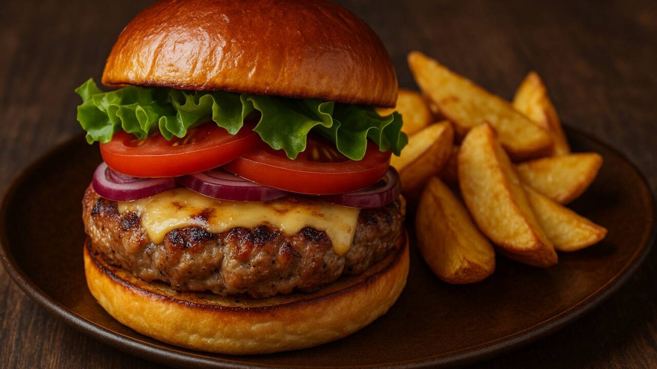 Burger de faisan maison