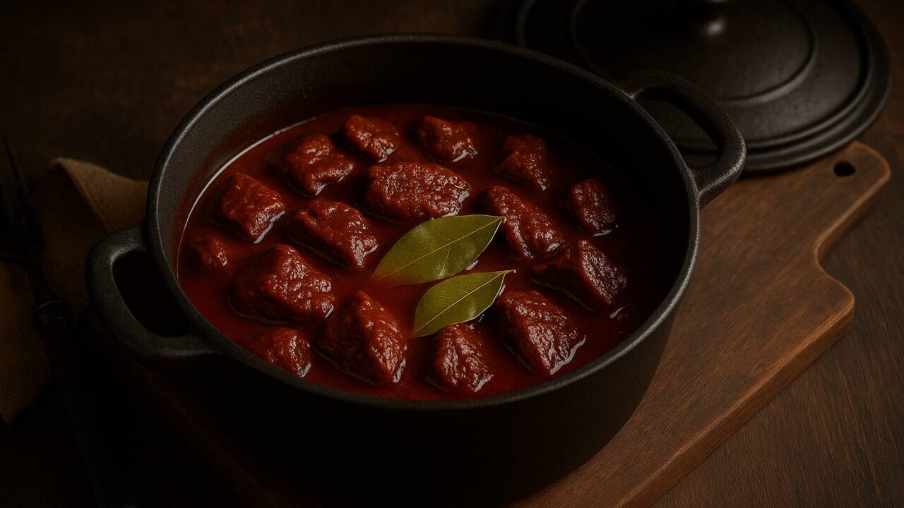 Civet de chevreuil à la sauce grand veneur