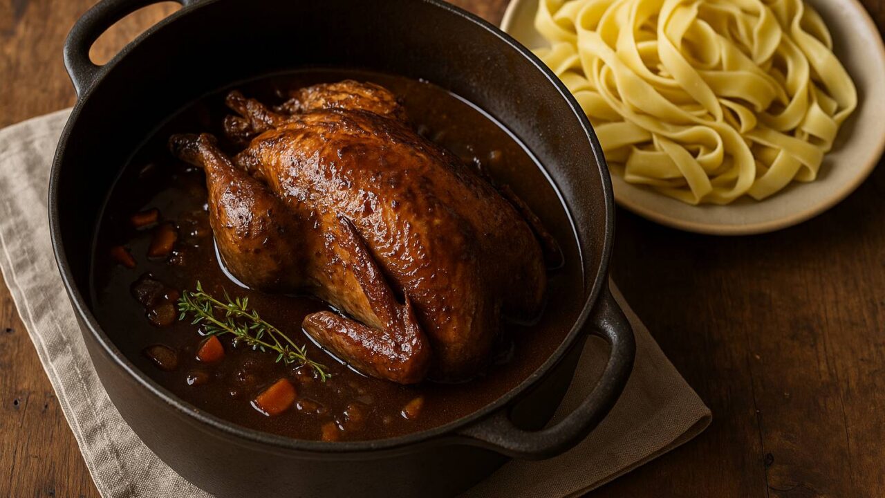 Faisan sauce grand veneur