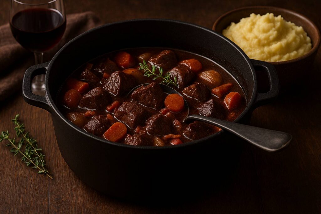 Ragoût de chevreuil