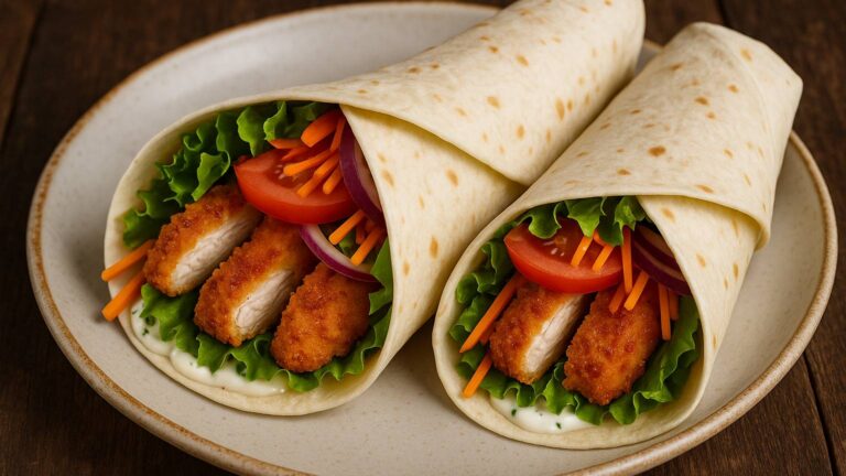 Wraps de faisan croustillant