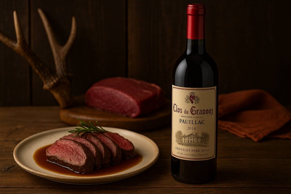 Quel vin pour accompagner le cerf ?
