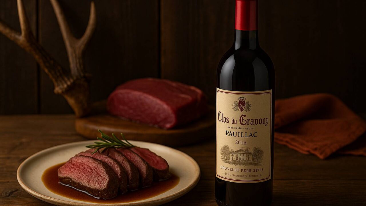 Quel vin pour accompagner le cerf ?