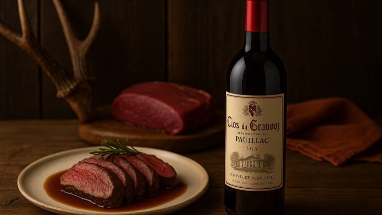 Quel vin pour accompagner le cerf ?