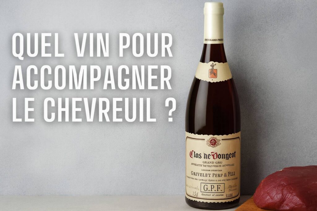 Quel vin pour accompagner le chevreuil ?