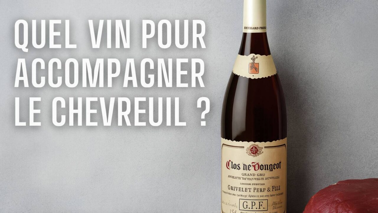 Quel vin pour accompagner le chevreuil ?