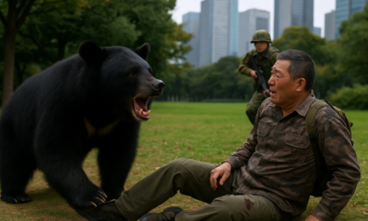 Attaque d'ours au Japon