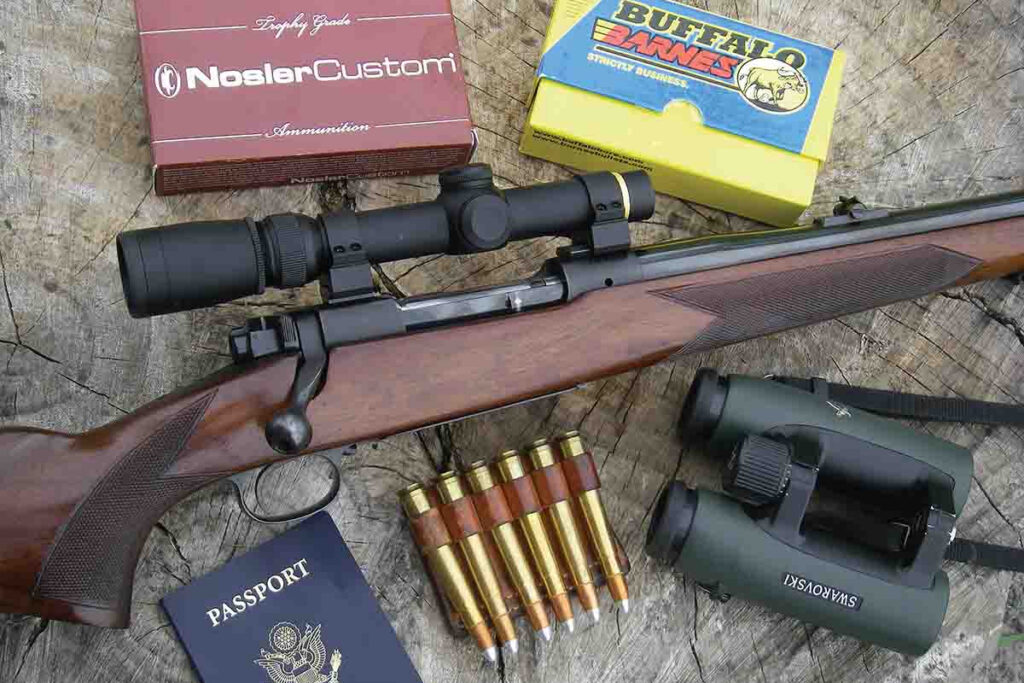 Carabine Winchester 70 calibre 375 HH Magnum
