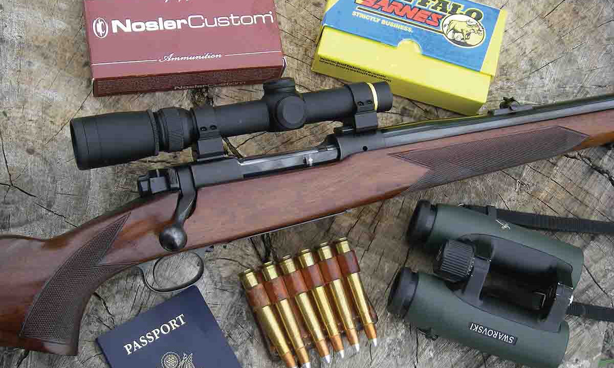 Carabine Winchester 70 calibre 375 HH Magnum