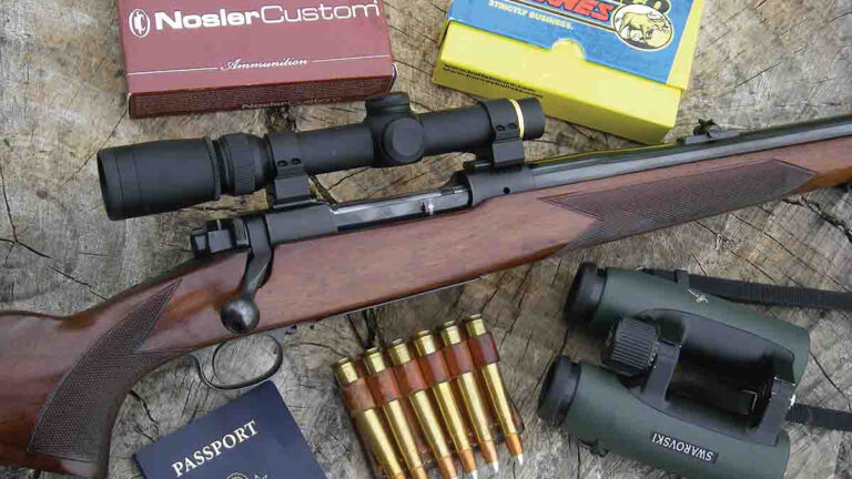 Carabine Winchester 70 calibre 375 HH Magnum