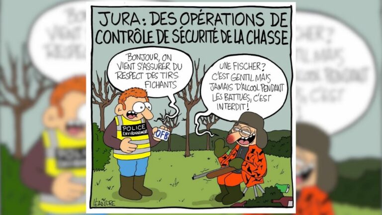 Un dessinateur du Progrès caricature honteusement les chasseurs