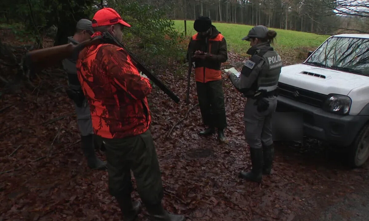 Contrôle OFB des chasseurs dans la Creuse FDC 23