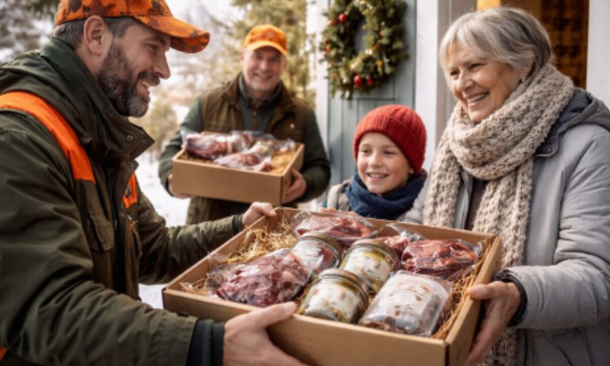 Dons de gibier aux plus démunis par les chasseurs