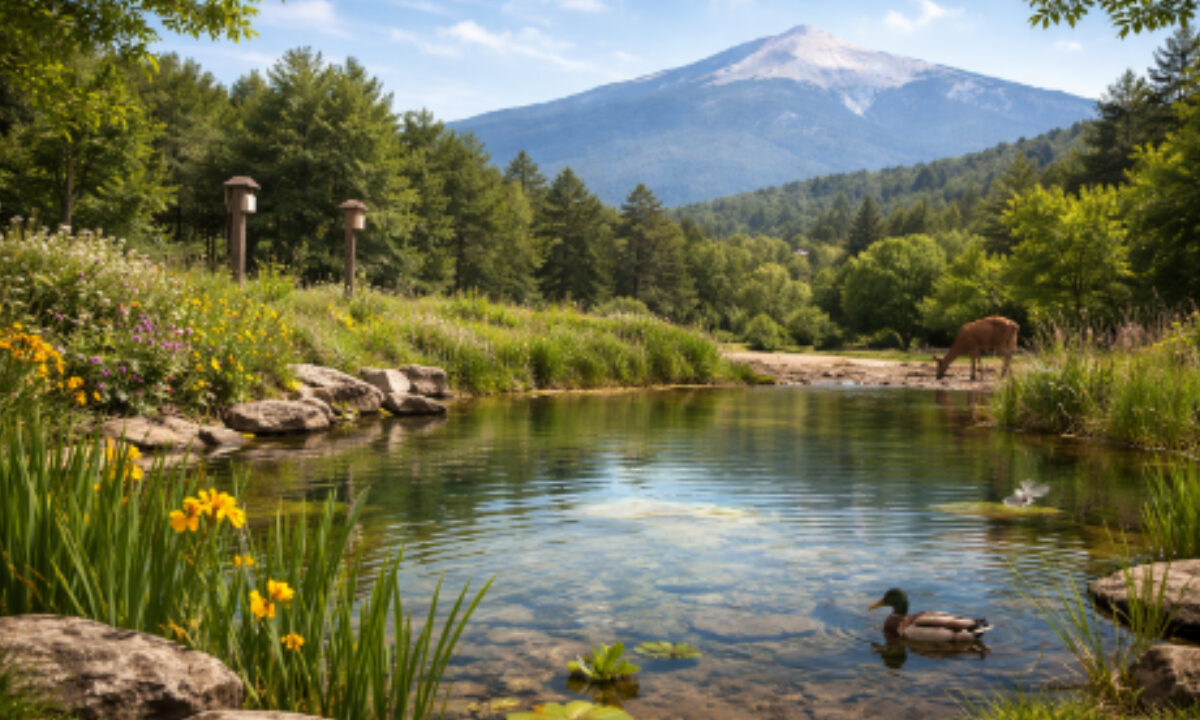 Mare au pied du Mont Ventoux FDC 84
