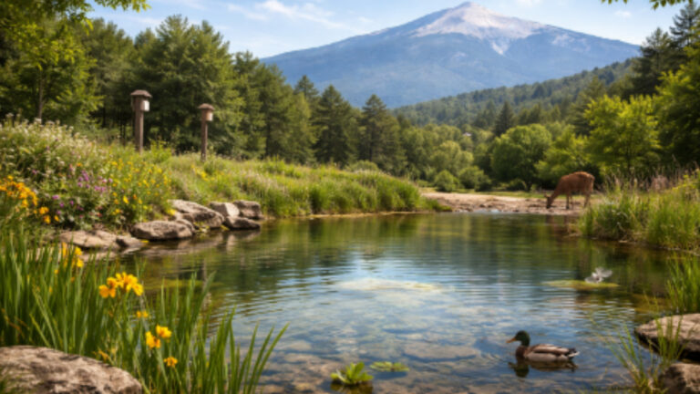 Mare au pied du Mont Ventoux FDC 84