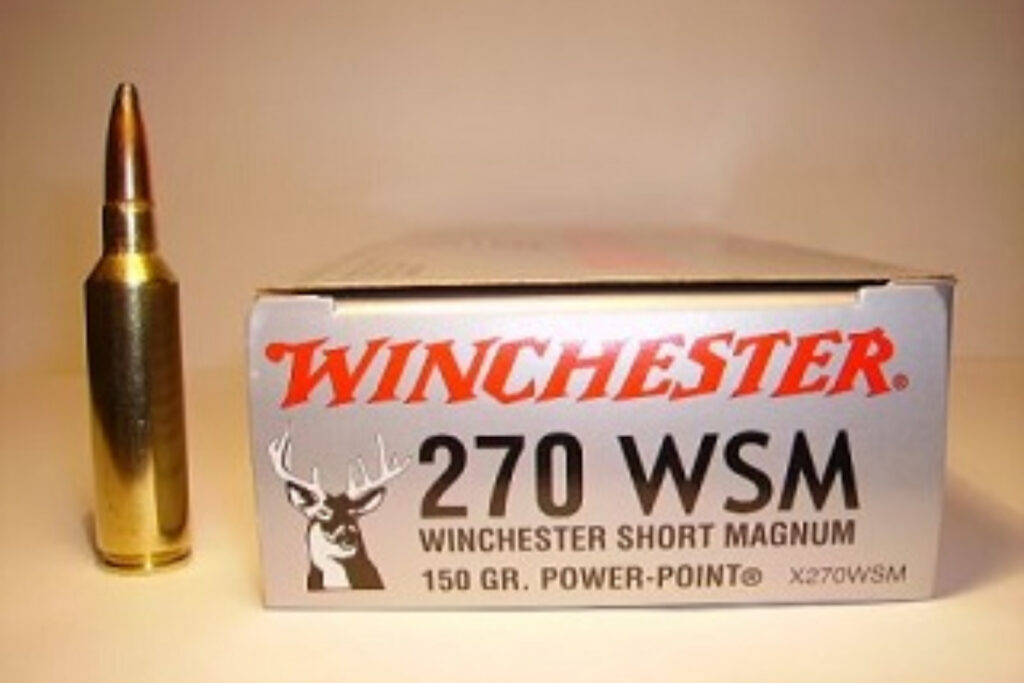 Munitions calibre.270 WSM