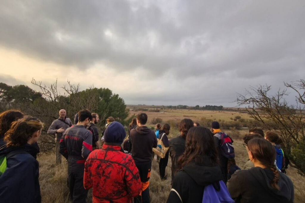 Valorisation d'un étang par des étudiants et des chasseurs FDC 11