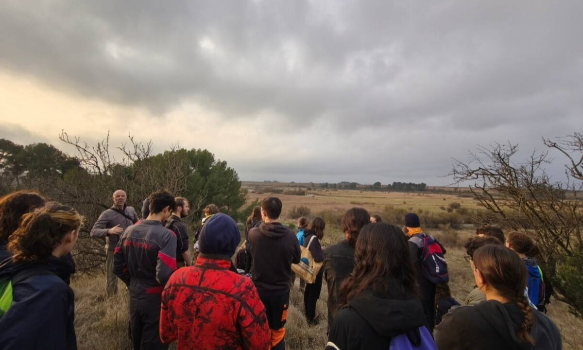 Valorisation d'un étang par des étudiants et des chasseurs FDC 11
