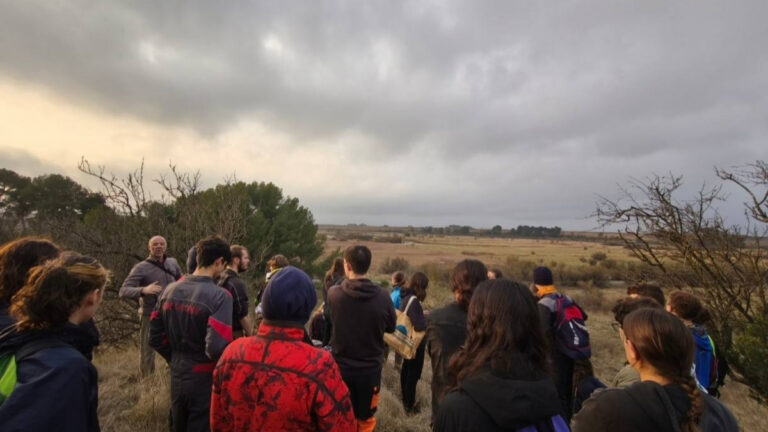 Valorisation d'un étang par des étudiants et des chasseurs FDC 11