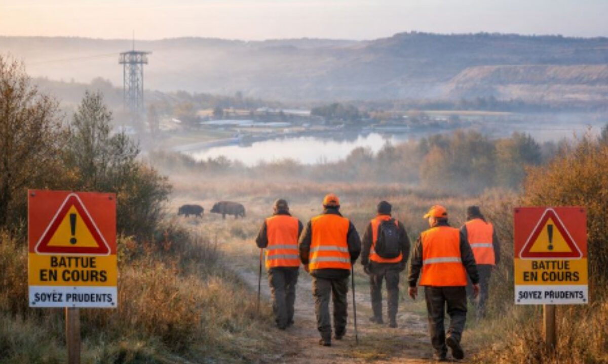 Chasse d'effarouchement dans le Tarn FDC 81