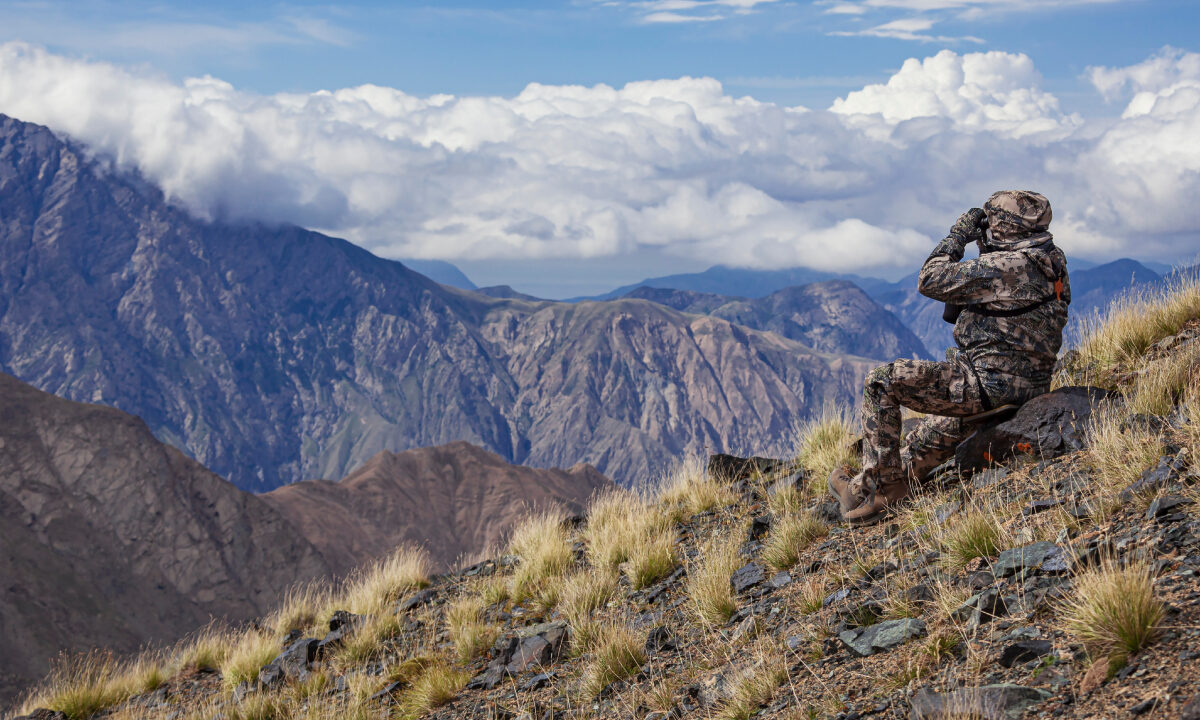 Chasseur en montagne