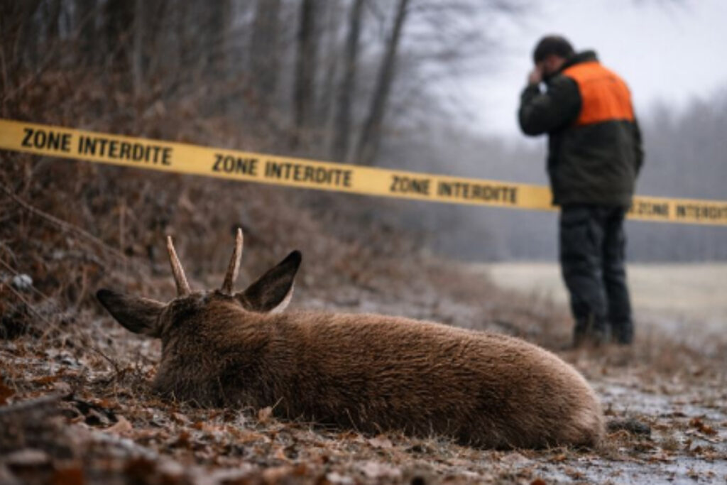Daguet braconné Gironde