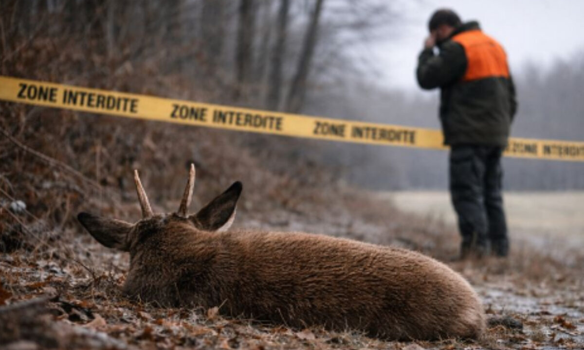 Daguet braconné Gironde