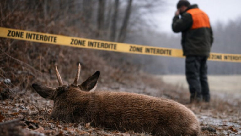 Daguet braconné Gironde