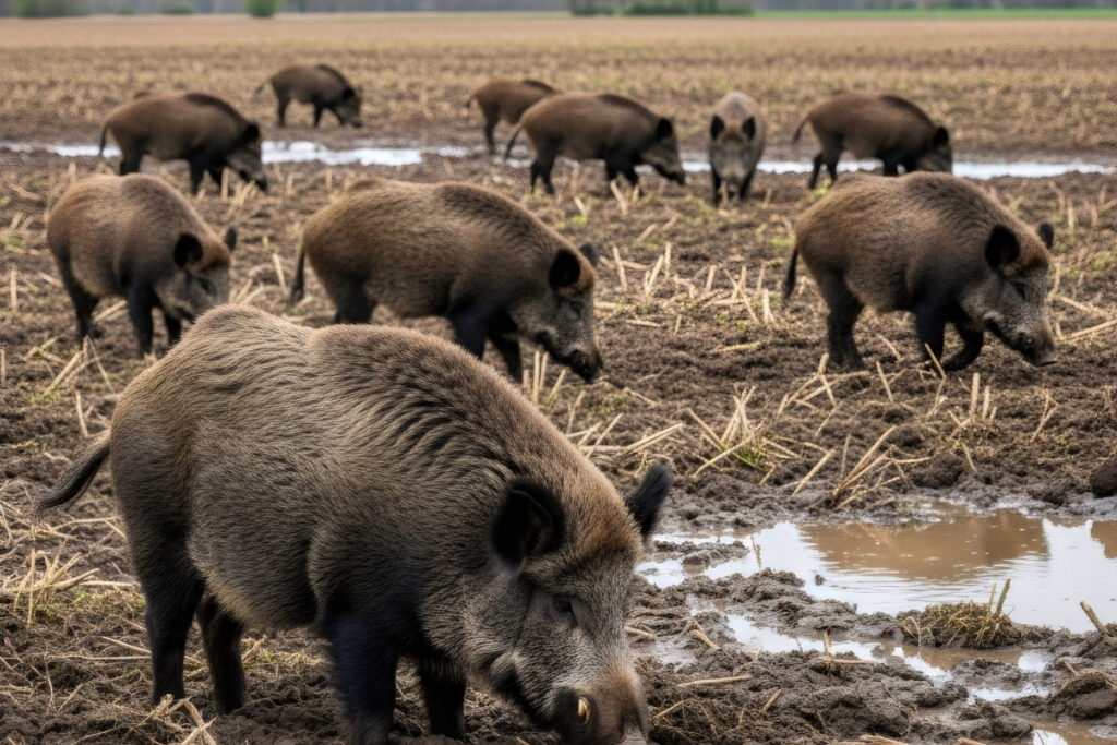 Dégâts sangliers