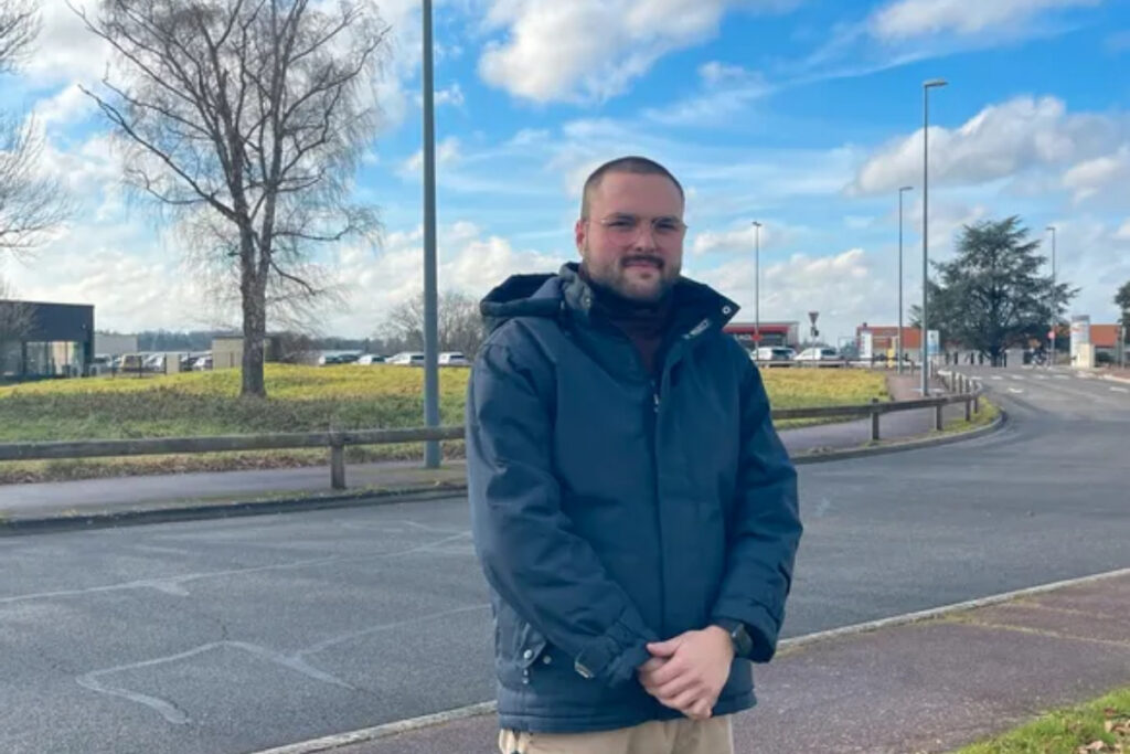 Jérémy Faurel, président de l'Association des Jeunes Chasseurs du Limousin