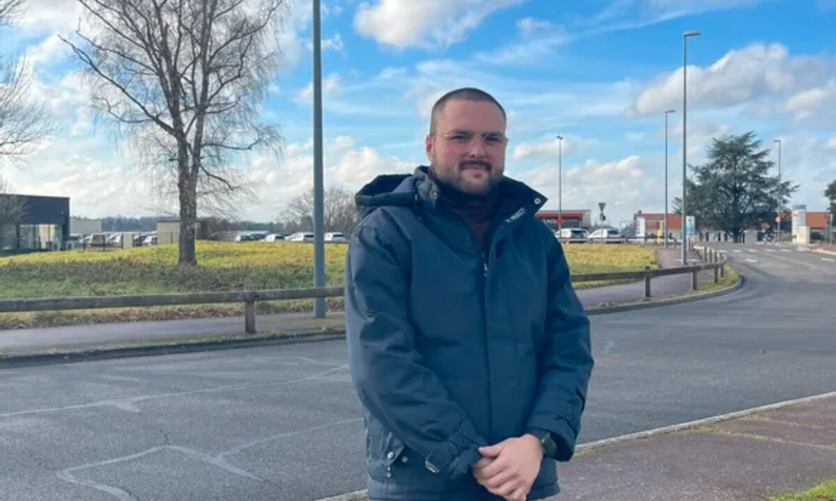 Jérémy Faurel, président de l'Association des Jeunes Chasseurs du Limousin