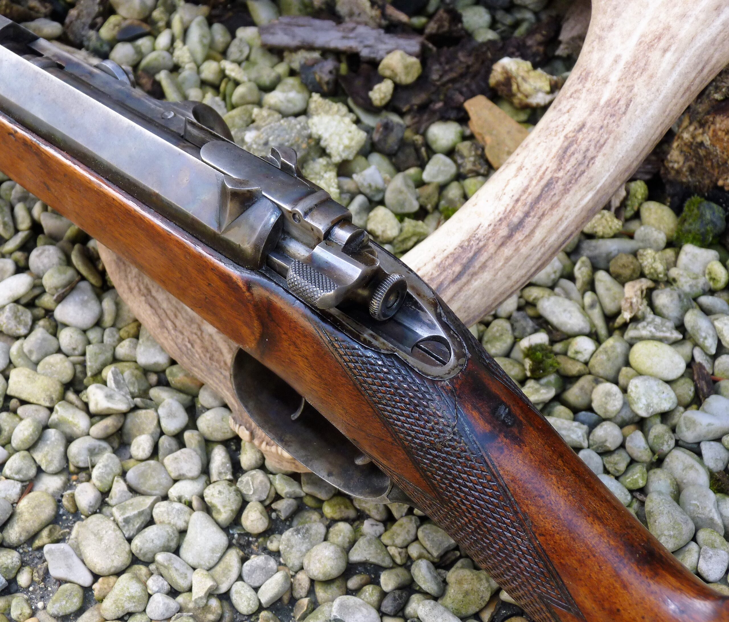 Une carabine de chasse sur base de fusil Mauser 1871
