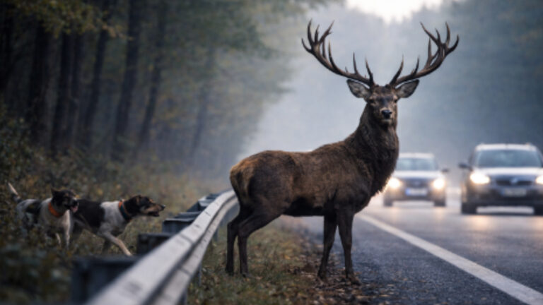 Cerf sur l’A38 : un non évènement crée un emballement médiatique visant encore les chasseurs
