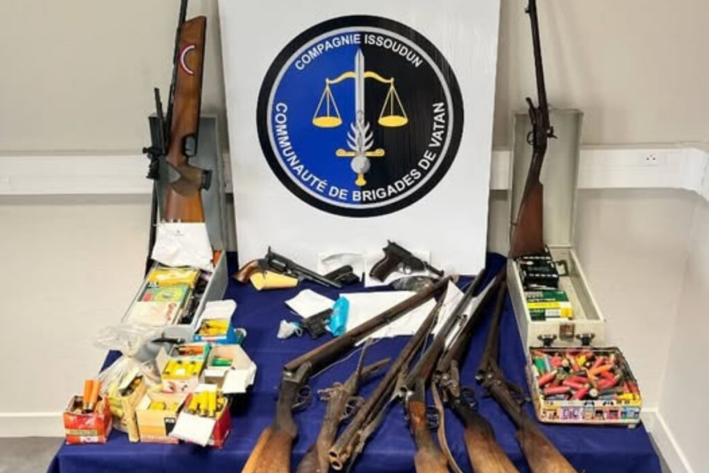 Collecte et régularisation armes dans l'Indre