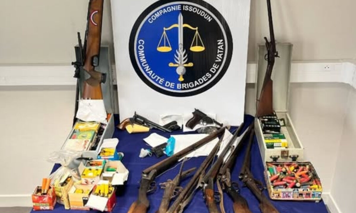 Collecte et régularisation armes dans l'Indre
