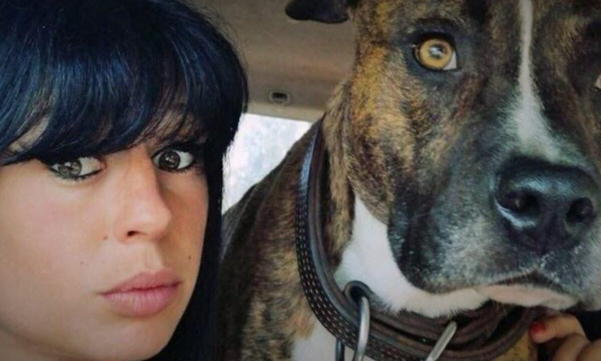 Elisa Pilarski et le chien Curtis