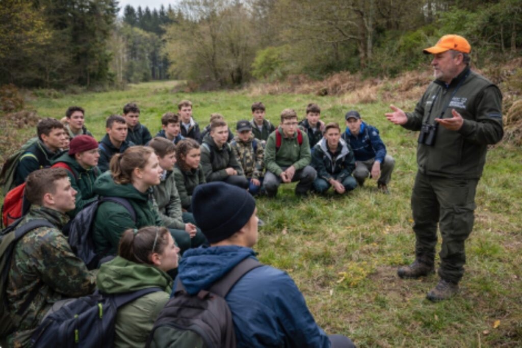 Formation jeunes par chasseur FDC