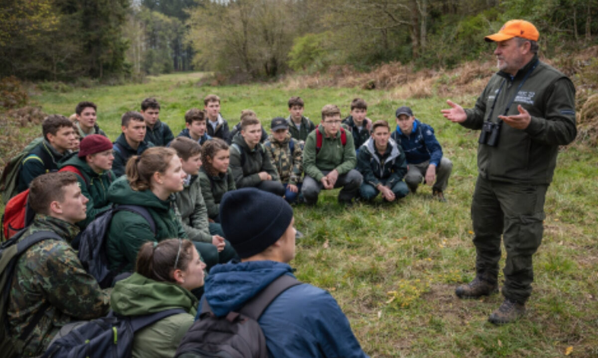Formation jeunes par chasseur FDC