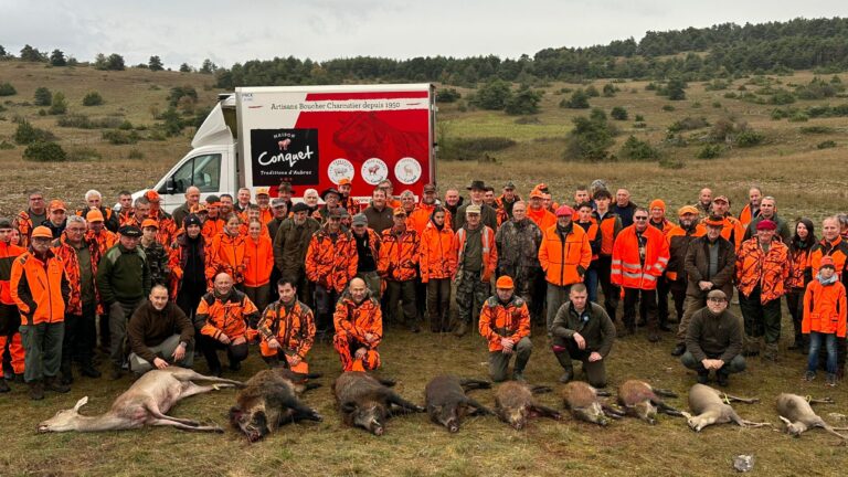 Une battue solidaire menée par chasseurs et légionnaires au profit des Restos du Cœur