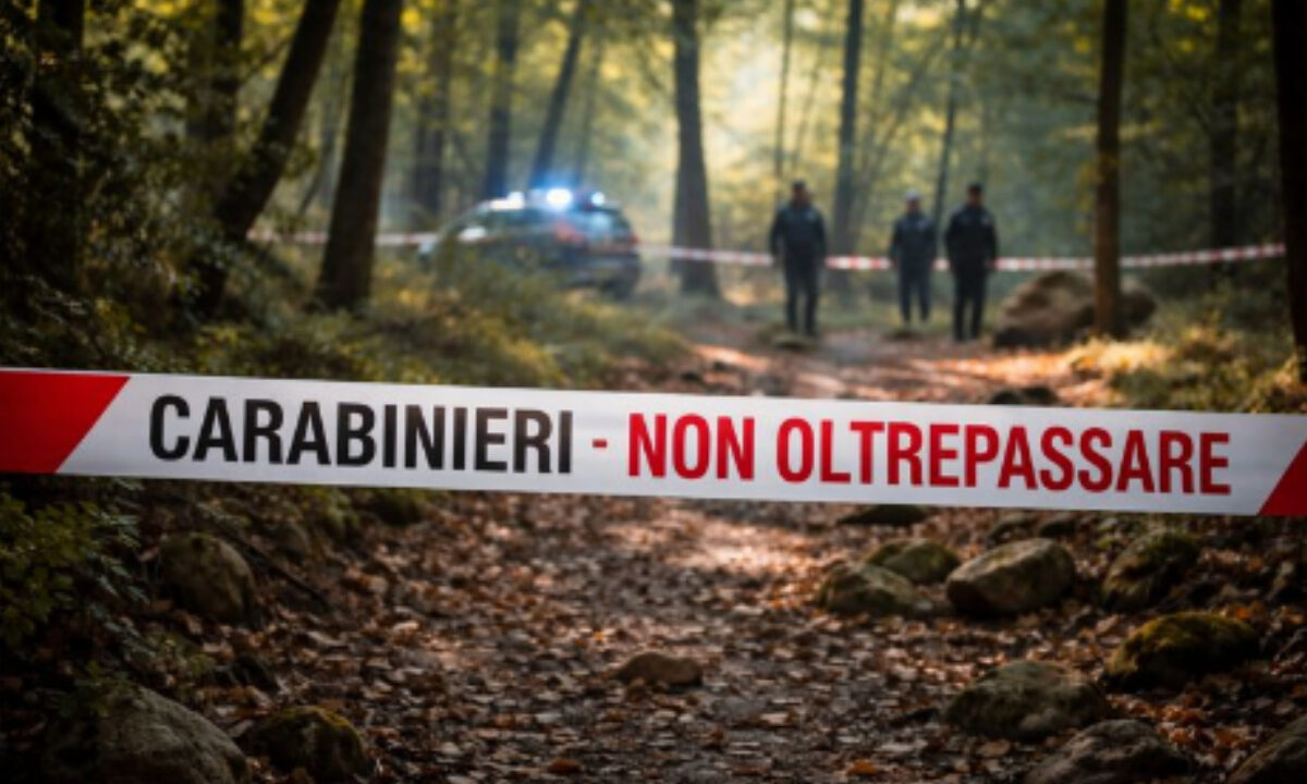 Police Italie scène de crime chasseurs morts par balles
