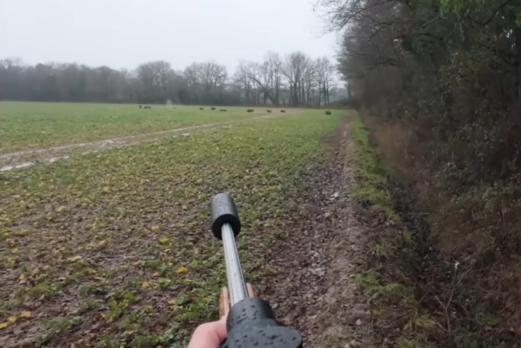 Triplé sur une compagnie de sangliers