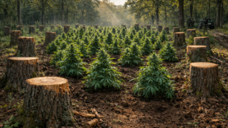 Vierzon : des chênes abattus pour cultiver du cannabis