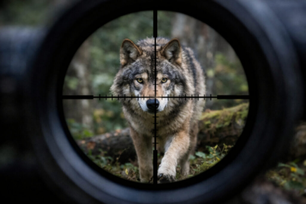 Loup réticule lunette de tir