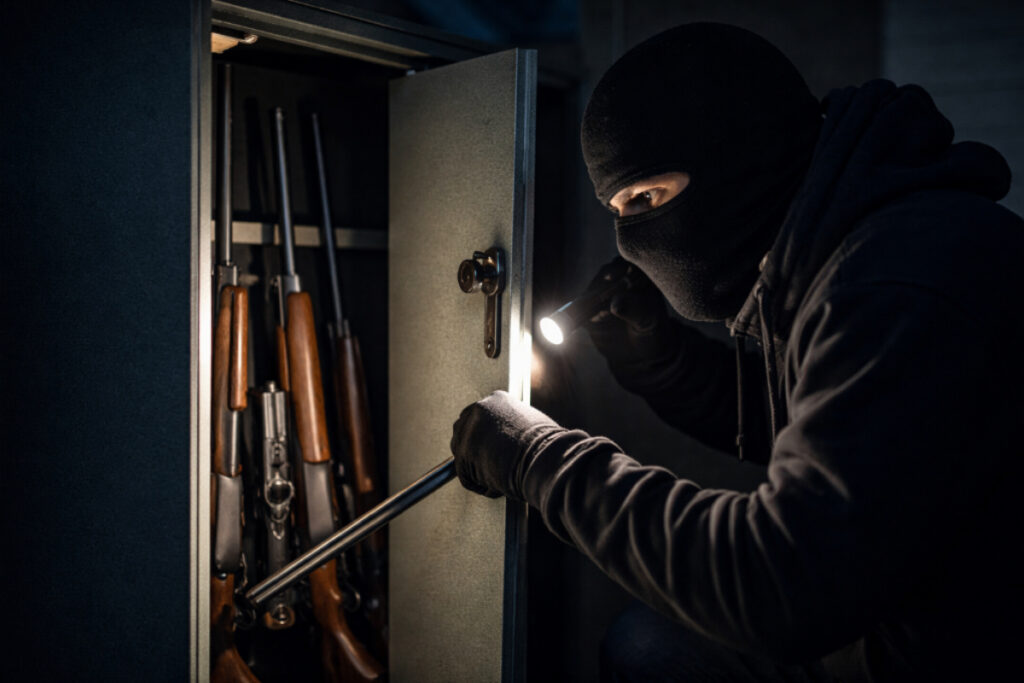 Cambriolage détenteur d'armes